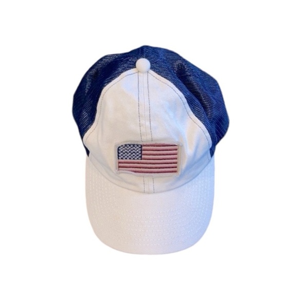USA American flag patriotic mesh hat - Picture 1 of 5